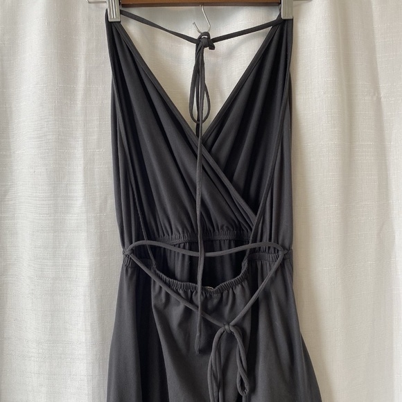 Spiritual Gangster Sun Salutation Romper - Vintage Black Size Medium Backless - Picture 9 of 13